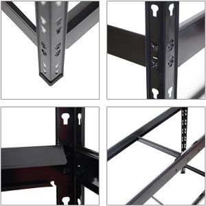 Produktbild für Reifenregal PROREGAL TIGER XL, schwarz, für 21 Reifen