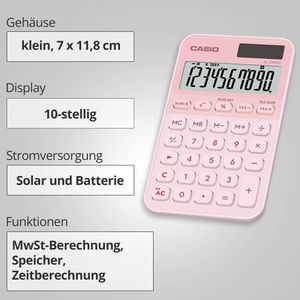 Produktbild für Taschenrechner Casio SL 310YC LP, mit Zeitberechnung