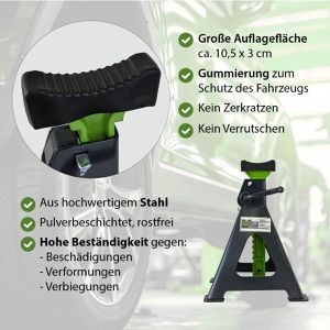 Produktbild für Unterstellbock Trutzholm 72722, Tragkraft 6t