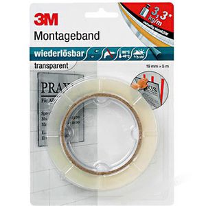 Montageband 3M 8899195, 5m x 19mm