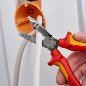 Produktbild für Elektro-Installationszange Knipex 1346165