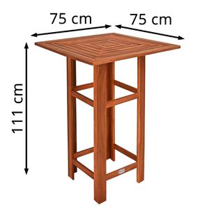 Produktbild für Stehtisch CASARIA 103757, akazie