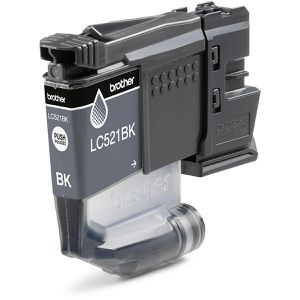 Produktbild für Tinte Brother LC-521BK schwarz