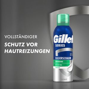 Produktbild für Rasierschaum Gillette Classic Series, hautberuhigend, Männer