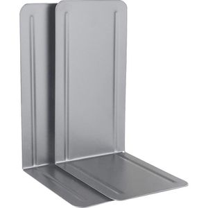 Produktbild für Buchstütze Alco 4303-29, hoch, grau