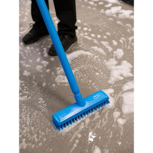 Produktbild für Schrubber Vikan mit Wasserdurchlauf, 27cm