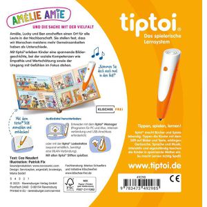 Produktbild für Spielbuch tiptoi 49298, Amelie Amie und die Sache