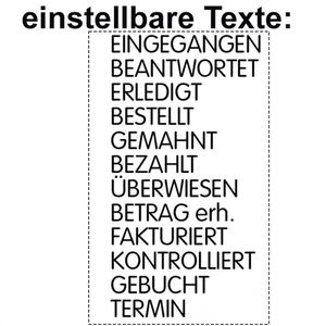 Produktbild für Datumstempel Trodat Professional 5117, schwarz, selbstfärbend