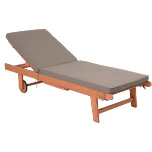 Produktbild für Sonnenliege Garden-Pleasure SAN DIEGO, aus Holz / Stoff