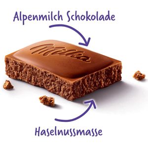 Produktbild für Tafelschokolade Milka Noisette