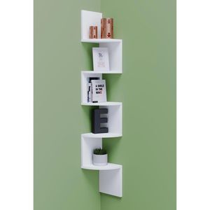 Produktbild für Wandregal VCM Mintis, 915147, weiß