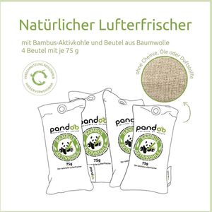 Produktbild für Luftentfeuchter pandoo Bambus Aktivkohle Kissen, Granulat