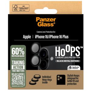 Produktbild für Kamera-Schutz PanzerGlass Hoops 1283, schwarz, 2 Stück