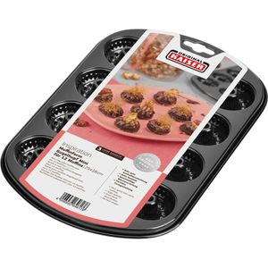 Produktbild für Backform Kaiser Inspiration, 12 Mini-Gugelhupf-Muffins, Stahl
