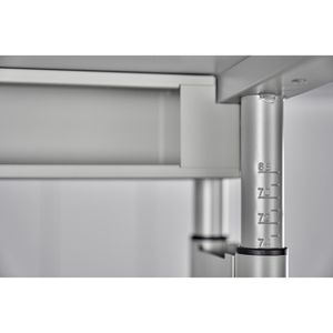 Produktbild für Schreibtisch Hammerbacher Z-Serie, buche / graphit