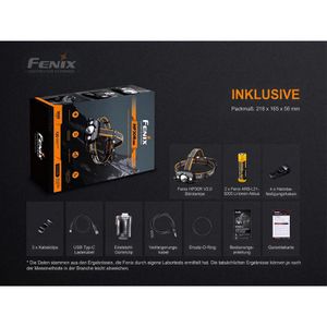 Produktbild für Stirnlampe Fenix HP30R V2.0 LED, wiederaufladbar