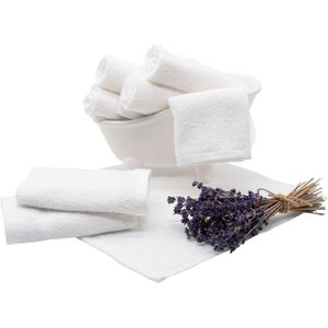 Produktbild für Handtuch Zollner Amalfi W Set, weiß, 30 x 50 cm