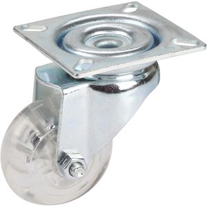 Produktbild für Möbelrolle Dörner+Helmer 6704551, mit Anschraubplatte