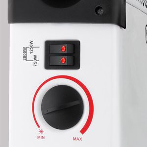 Produktbild für Konvektorheizung Monzana Elektroheizer, weiß