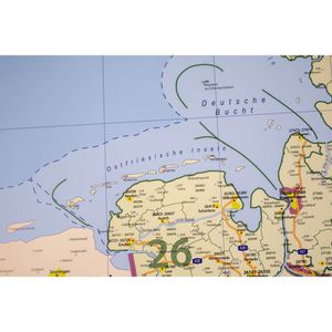Produktbild für Deutschlandkarte GeoMetro Postleitzahlenkarte, rahmenlos