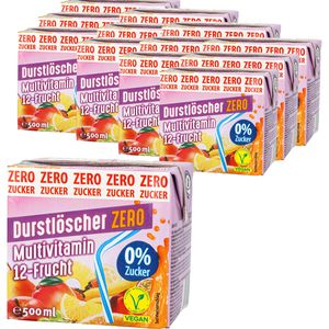 Saft Durstlöscher Multivitamin 12-Frucht zero, zuckerfrei
