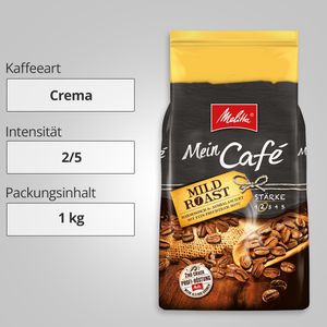 Produktbild für Kaffee Melitta Mein Café Mild Roast