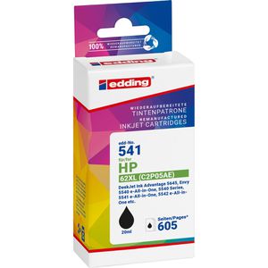 Produktbild für Tinte Edding EDD-541 für HP 62XL, C2P05AE