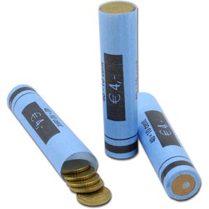 Münzhülsen effektivo 10114, für Rollgeld