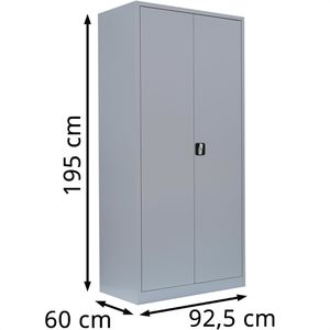 Produktbild für Aktenschrank Lüllmann 530360, aus Metall