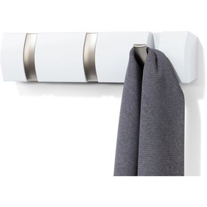 Produktbild für Garderobenleiste Umbra Flip 3, 318853-660, weiß