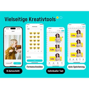 Produktbild für Fotodrucker Liene PixCut S1, weiß, bis 10 x 15 cm