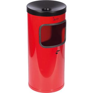 Produktbild für Aschenbecher TKG Rondo, 360014, rot, für Outdoor