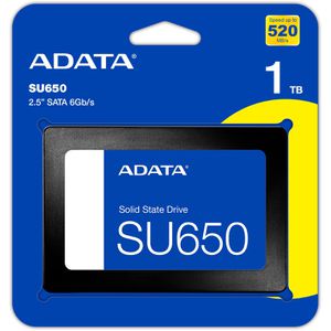 Produktbild für Festplatte ADATA Ultimate SU650, ASU650SS-1TT-R