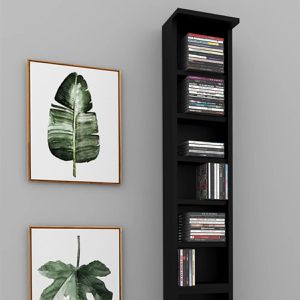 Produktbild für CD-Regal Vicco Jukebox, schwarz