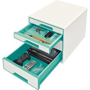 Produktbild für Schubladenbox Leitz 5213-20-51, WOW Cube, A4