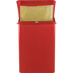 Produktbild für Briefkasten SafePost 14070 ScanPro 14, rot, aus Stahl