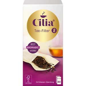 Teefilter Cilia Größe S, 80 Stück
