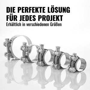 Produktbild für Schlauchschelle Poppstar 1011053, Klasse W4