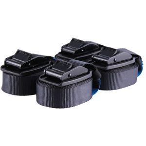 Produktbild für Spanngurt Sandax 301, schwarz, mit Klemmschloss