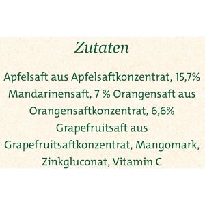 Produktbild für Saft Amecke + Zink, ohne Zuckerzusatz