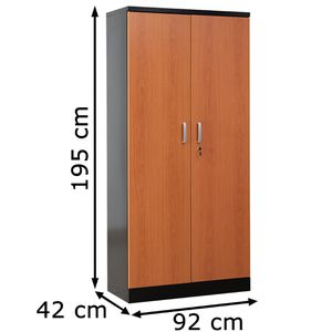 Produktbild für Aktenschrank G-Office FLC/WD.19, aus Metall / Holz