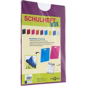 Produktbild für Heftbox Pagna 21005-12, aus Kunststoff, A4