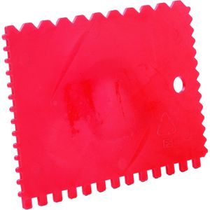 Spachtel Schuller 50400, 4-seitig gezahnt