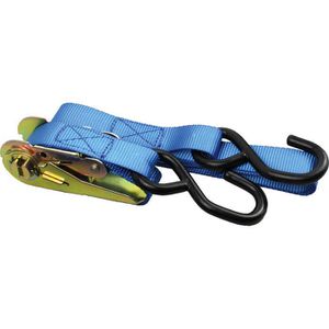 Produktbild für Spanngurt Conacord 532439, blau, mit Haken &amp; Ratsche