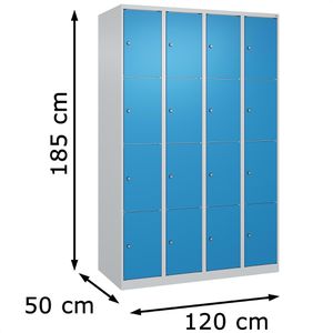Produktbild für Schließfachschrank CP-Möbel Classic Plus lichtblau