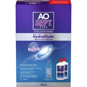 Produktbild für Kontaktlinsenflüssigkeit AOSept Plus HydraGlyde