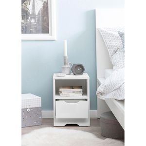 Produktbild für Nachttisch Wohnling WL5.700, weiß