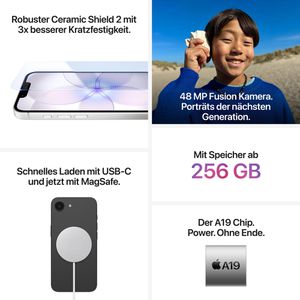 Produktbild für Smartphone Apple iPhone 17e, 512GB