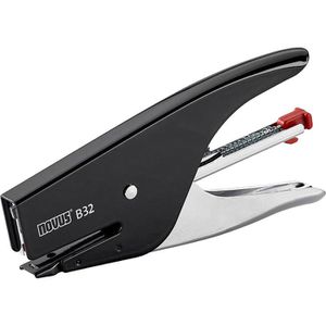 Produktbild für Heftzange Novus B 32, 021-0095, aus Metall, schwarz