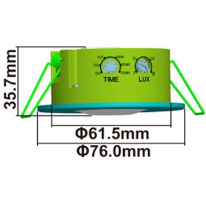 Produktbild für Bewegungsmelder ChiliTec PIR